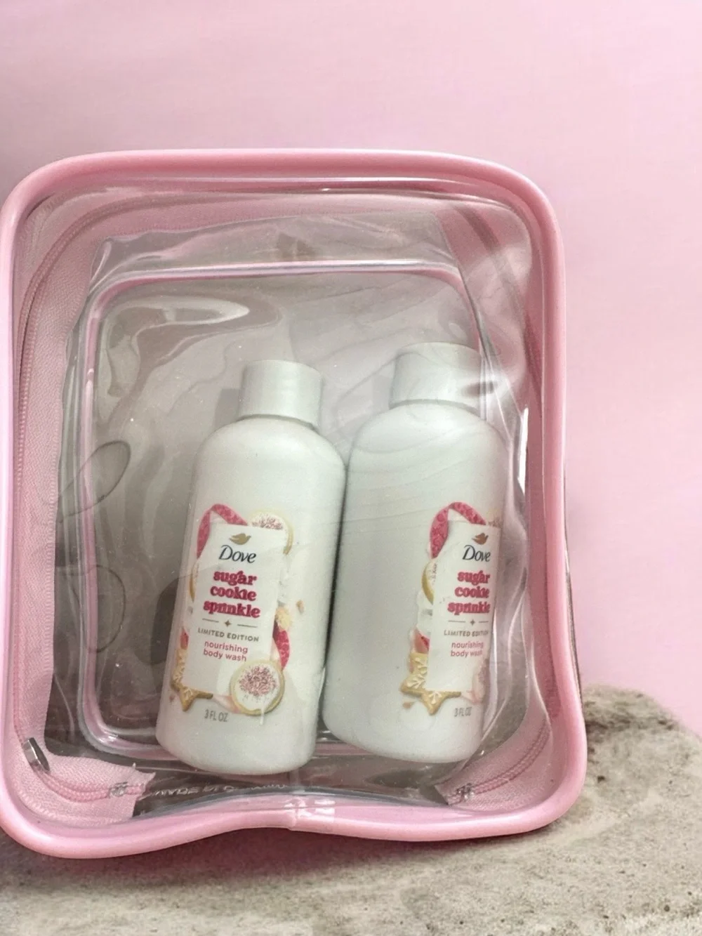 Dove Sugar Cookie Sprinkle Nourishing Body Wash - Pink